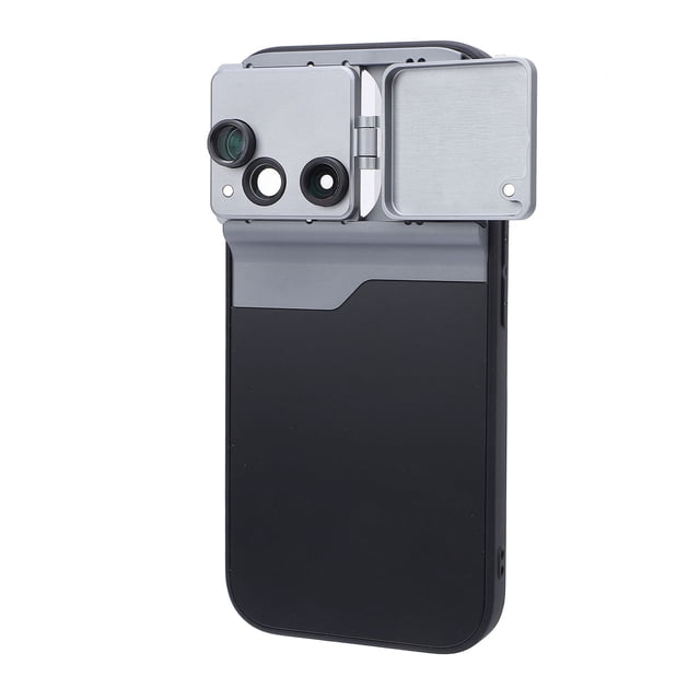 Phone Macro Lens, Phone Camera Lens 2X Telephoto Lens with Case for Photography