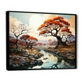 thumbnail image 2 of Designart "Baobab Dreamland II" Tree Baobab Floater Framed Canvas Prints, 2 of 5