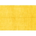 thumbnail image 1 of Ahgly Company Indoor Rectangle Solid Yellow Modern Area Rugs, 5' x 7', 1 of 4