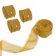 thumbnail image 1 of Cinta de Gasa de Seda Unique Bargains 1' x 5.5 Yardas Oro 4 Rollos, 1 of 7
