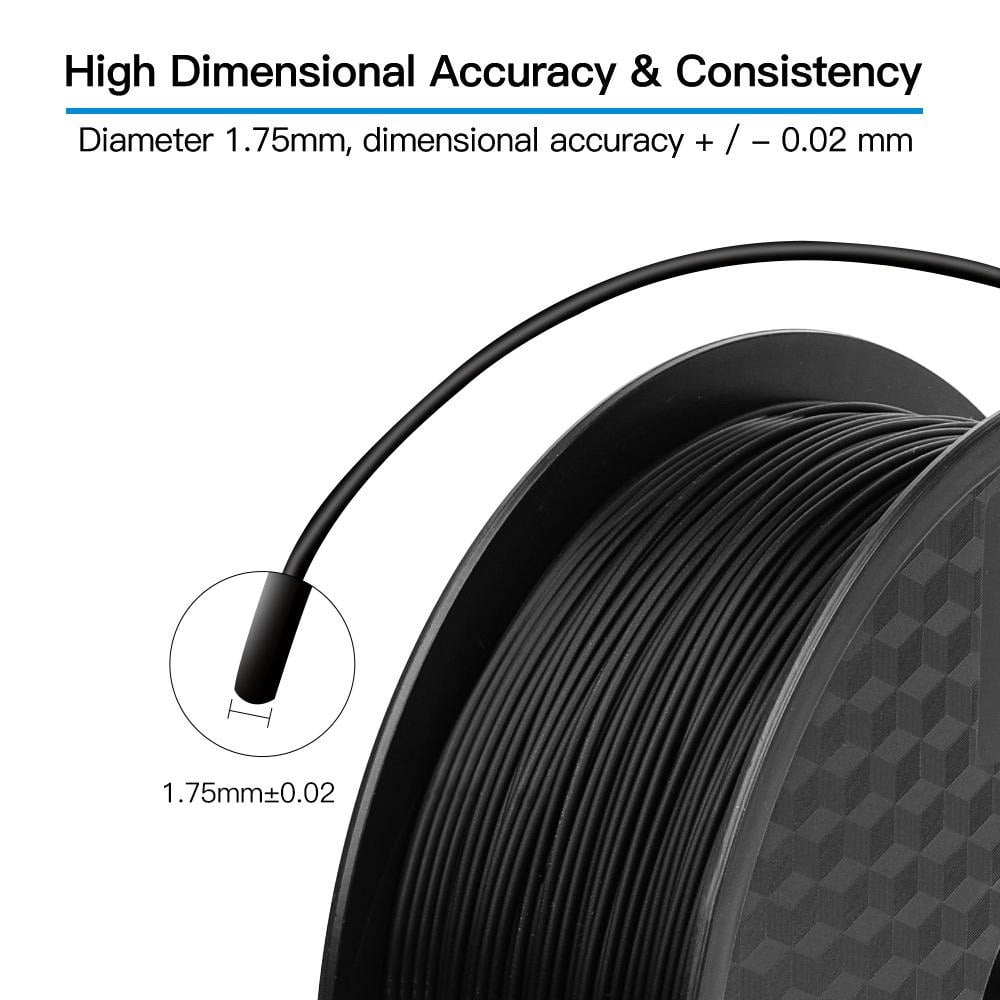 3D Printer 1.75mm PLA Filament 1KG 3D Printing Material
