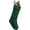 Green, variant on Christmas Stocking Sets 18 Inches Large Size Cable Knitted Stocking Gifts & Decorations for Family Holiday Xmas Party