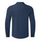 thumbnail image 2 of Ceisia Men's Relaxed Fit Linen Blend Stand Collar Shirt, Solid Color Long Sleeve Casual Button-Up Top Gifts, 2 of 6