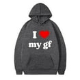 thumbnail image 4 of Oversized Men Women Hoodies Sweatshirts Valentine's Day I Love My Girlfriend Letter Print Long Sleeve Pullover Tops 2026 Trendy, 4 of 4