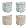 thumbnail image 2 of Sac de Rangement Grande Capacité Boîte de Rangement Organisateurs de Garde-Robe Boîtes de Déménagement Beige 50*50*70, 2 of 9