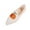 White, variant on Women Halloween Knit Shoes Pumpkin Print Comfort Lightweight Flat Shoes Pointed Toe Loafers
