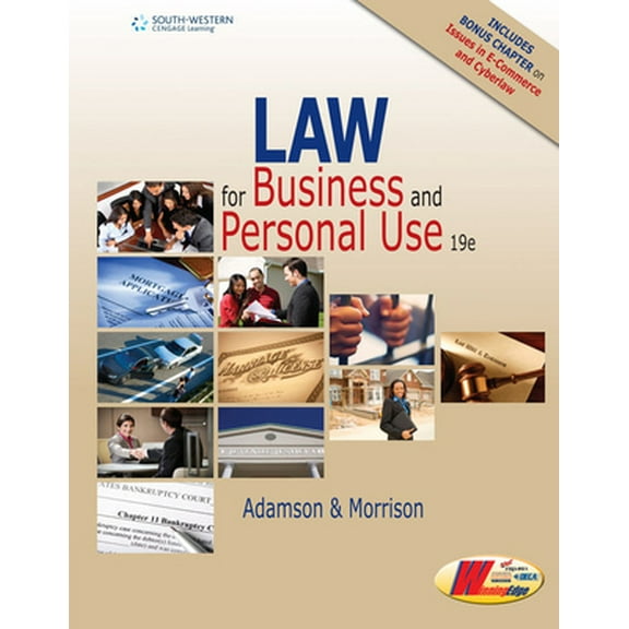 Pre-Owned Law for Business and Personal Use, Copyright Update, 19th Student Edition (Hardcover) 1305653009 9781305653009
