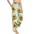 thumbnail image 3 of Kdxio Women's Comfy Stretch Avocado Doing SportPrint Drawstring Pajama Pants-Medium, 3 of 9
