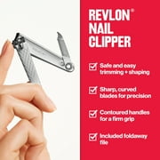 PR REV Mini Nail Clipper, Nail Care Tools, Curved Blade for Trimming & Grooming, Easy to Use (Pack of 1)