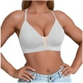 thumbnail image 2 of Xdegoge Backless Bras for Women Push Up Convertible Adjustable Straps Wireless Bralette Seamless Minimizer Full Coverage Padded No Underwire Bra, 2 of 8