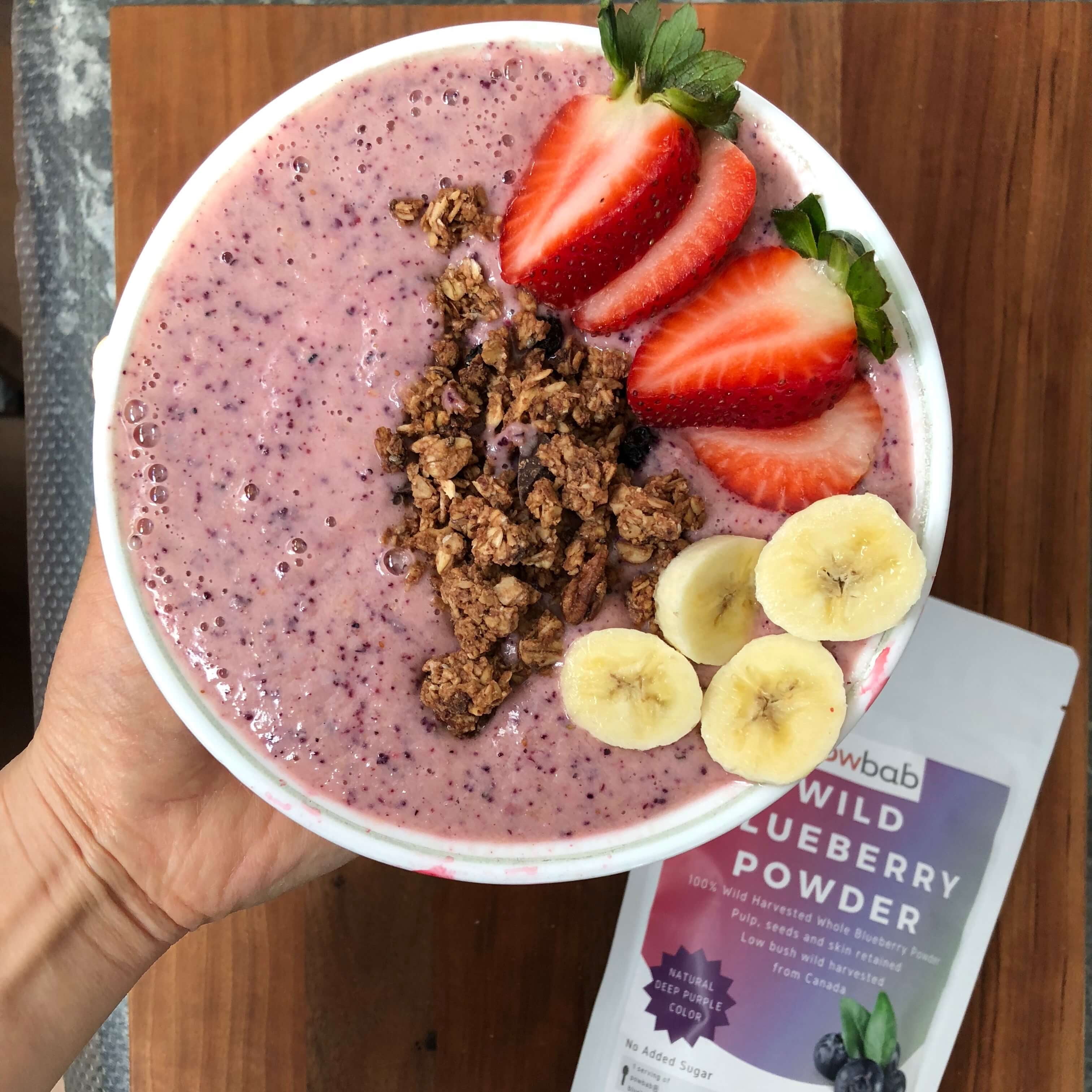 powbab Wild Blueberry Powder - 6 oz.