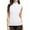 White, variant on Summer Tops for Women Top Tee Womens Fit Turtleneck Slim Blouse Shirt Sleeveless Solid Women's Blouse Stripe Top Women Dance Top Tops for Women Sleeveless Dark Teal Tops for Women T Shirts Printing