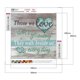 thumbnail image 2 of 5D bricolaje completo taladro diamante pintura carta bordado mosaico artesanía Kit decoración del hogar, 2 of 9