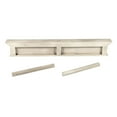 thumbnail image 6 of Home Wall Decorative Antique Brass Hardware 8 Hook Coat Rack, White, 6 of 7