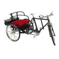 thumbnail image 4 of Modelo De Carrito De Ciclo Retro Fácil Montaje Diseño Simulado Hermoso Modelo De Carrito De Ciclo Juguete Mano De Obra Fina Para Regalo Para Decoración De Escritorio ANGGREK Arte y Manualidades, 4 of 8