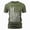 Mshirt346-AG, variant on Mens American Flag Shirt 4th of July Short Sleeve T-Shirt 3D Graphic USA Flag Eagle Stars Stripes Patriotic Tee Top,Sizes L
