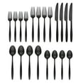 thumbnail image 2 of Cambridge Nylah PVD Black Satin 18/0 20-Piece Flatware Set, 2 of 3