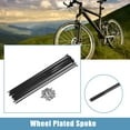 thumbnail image 2 of 36pcs 13G J Bend Bicycle Steel Spokes 288mm 11.34" Cycle Spokes with Nipples for Mountain Bike MTB, 2 of 6