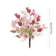 thumbnail image 3 of Wozhuo Artificial Flowers Silk Bouquets for Dining Table Desktop Decor Realistic Home Decor, 3 of 6