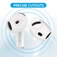 thumbnail image 2 of Almohadillas YSIUENG de silicona ultrafinas para AirPods 4 (5 pares), 2 of 7