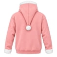 thumbnail image 5 of Cat Pouch Hoodie for Kids Girls Boys Kangaroo Pocket Oversized Pet Carrier Pullover Sweatshirt Soft Fleece Hoodie with Dog Pouch Animal Holder Warm Winter Hooded Sweatshirts, 5 of 6