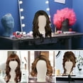 thumbnail image 5 of 22 Inch Cork Canvas Block Head Mannequin Head for Wigs, Wig Head Stand for Display Styling Wigs Making Kit ，Including Doll Head Storage Bag, 5 of 8