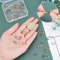 thumbnail image 2 of 32Pcs 2 Colors 2 Sizes Clip-on Earring Converters 304 Stainless Steel Clip-on Earring Findings 12/20.5mm Long Non Pierced Earrings Findings Ear Clips Earring Components for Earring Making, 2 of 5