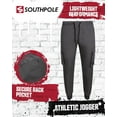 thumbnail image 2 of Southpole Mens Jogger Pants - 2 Pack Lightweight Stretch Woven Tech Jogger Pants for Men (S-XL), 2 of 7