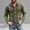 Army Green, variant on Men's Western Button Down Long Sleeve Denim Shirt, Lightweight Stretchy Fabric, Casual & Outdoor Wear, Available in Multiple Colors