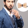 thumbnail image 3 of Linyer Rhinestone Bows Crystal Ties Ornamental Necktie Fashionable Knot Festive Adjustable Pre-tied Feast Clothing Accessory 17, 3 of 6