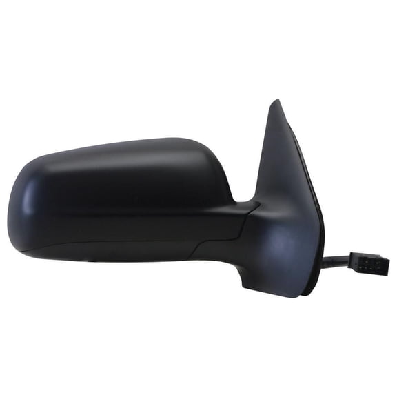 72515V - Fit System Passenger Side Mirror for 99-05 VW Golf/ GTI/ Jetta, black, foldaway, blue lens, Heated Power Fits select: 1999-2005 VOLKSWAGEN JETTA, 2001-2005 VOLKSWAGEN GOLF