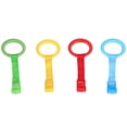 thumbnail image 3 of Parque Infantil 4 Uds. Anillos Para Tirar Del Bebé Material Plástico Diseño Ergonómico Seguro Práctico Diferentes Colores Asistente Para Caminar Para Niños Pequeños, 3 of 7