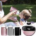 thumbnail image 1 of Calentador de biberones con luz nocturna, fundas aislantes para biberones de leche para bebés, 21 controles de temperatura ajustables para bebés y niños pequeños, calentador de leche materna para, 1 of 9