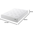 thumbnail image 2 of 10 Inch Cloud Memory Foam Mattress, Full, Fiberglass Free, Pressure Relieving, Mattress in A Box, CertiPUR-US Certified, White, 2 of 21