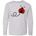 thumbnail image 3 of Inktastic Cute Red Ladybug Long Sleeve Youth T-Shirt, 3 of 5