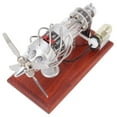 thumbnail image 2 of Motor Stirling de aire caliente de 16 cilindros, modelo de motor Stirling educativo para juguetes de adorno didácticos, 2 of 15