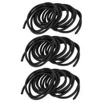 3pcs 25 Ft Split Wire Loom Conduit Polyethylene Tubing Black Color Sleeve Tube