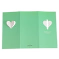 thumbnail image 3 of Tarjeta de felicitación tipo Wing Heart triple plegable, tarjeta de agradecimiento para Baby Shower, boda, fiesta de cumpleaños, invitaciones, regalo, tarjetas en blanco, 5/10 Uds., 3 of 4