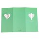 thumbnail image 3 of Tarjeta de felicitación tipo Wing Heart triple plegable, tarjeta de agradecimiento para Baby Shower, boda, fiesta de cumpleaños, invitaciones, regalo, tarjetas en blanco, 5/10 Uds., 3 of 4