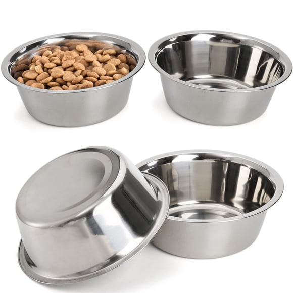 Cuenco para perros de acero inoxidable DEATYOU para perros grandes, medianos y pequeños