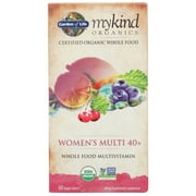 MyKind Organics, Women's Multi 40+, 60 Vegan Tablets, Garden of Life