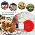 thumbnail image 2 of Alimentador automático de agua potable para animales de granja, resistente al agua, para pollos, 6 uds. Hugtrwg Para estrenar, 2 of 9