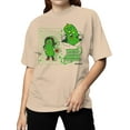 thumbnail image 2 of Officially Licensed Van Holten’s Pickles When life gives cucumbers Women's T-shirt, 2 of 3