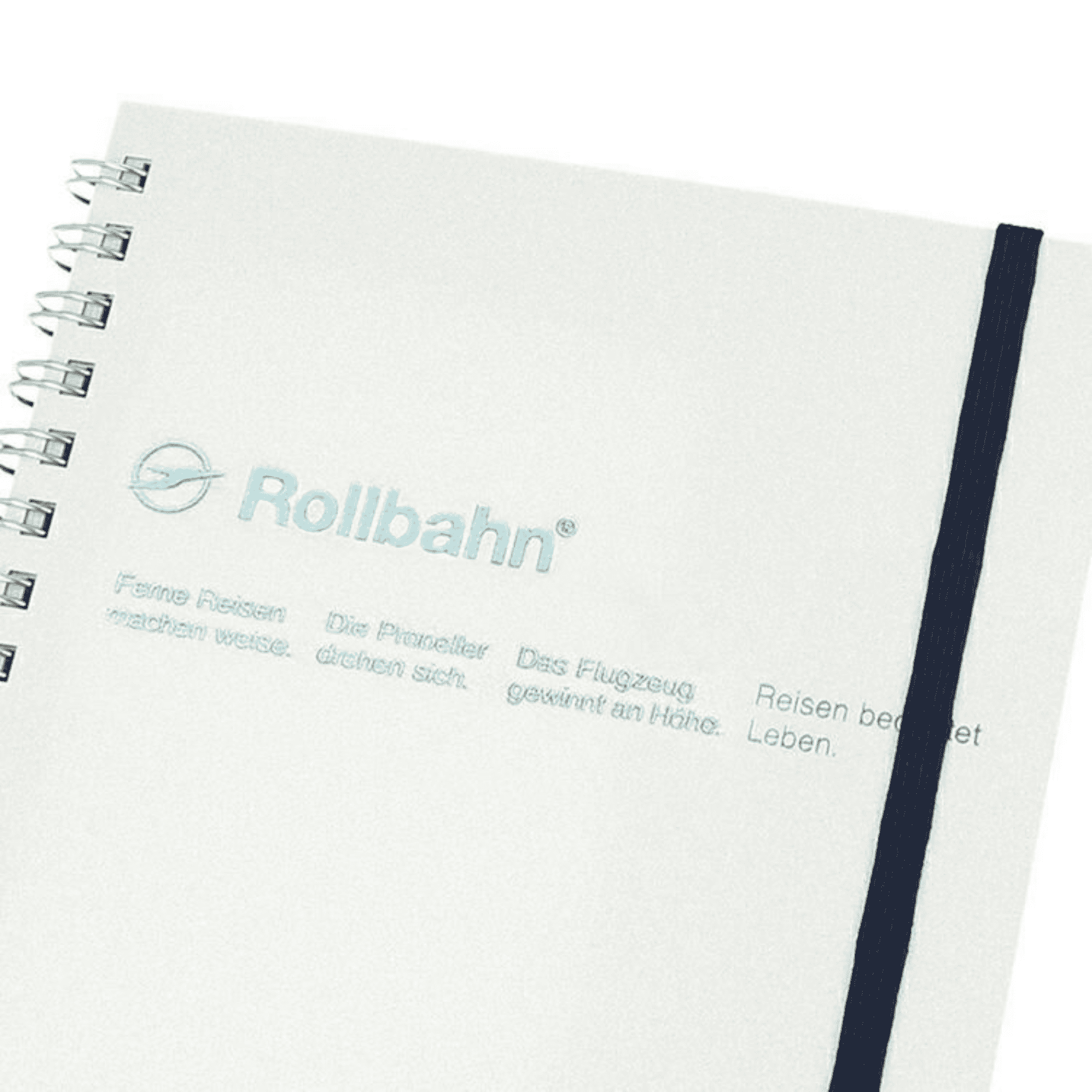 Delfonics Rollbahn Spiral Classic Notebooks: 6-1/2 in. x 8-1/2 in. (Silver) A5