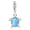 Blue Sea Turtle, variant on 925 Sterling Silver Blue Ocean Turtle Dangle Charm for Bracelet Charms Bangle Pendant Jewelry
