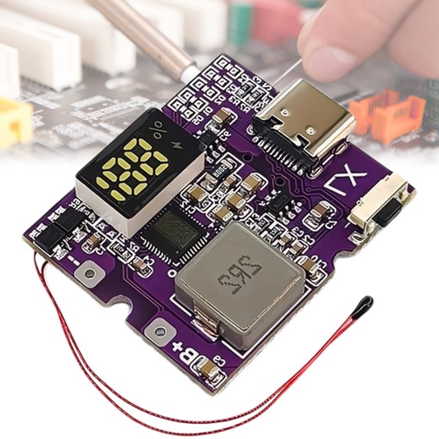 22.5W Power Bank Bidirectional Fast Charging Mobile Power Module with Digital/Light PD3.0/PD2.0 High Power Suppor PD/QC3.0 2.0