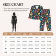 thumbnail image 4 of Sikiie Colorful Air Balloons1 Women's Long-Sleeve Shirt and Full-Length Bottom Pajama Set (s-xxl)-X-Large, 4 of 7