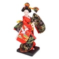thumbnail image 2 of Muñeca geisha japonesa étnica, figura coleccionable, estilo vintage, colección artesanal. Estilo A, 2 of 9