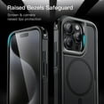 thumbnail image 6 of JETech Case for iPhone 15 Pro 6.1-Inch Compatible with MagSafe, Heavy Duty Dual-Layer Rugged Protection, Shockproof Protective Tough Phone Magnetic Cover (Black), 6 of 6