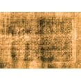 thumbnail image 1 of Ahgly Company Indoor Rectangle Abstract Orange Modern Area Rugs, 5' x 8', 1 of 4